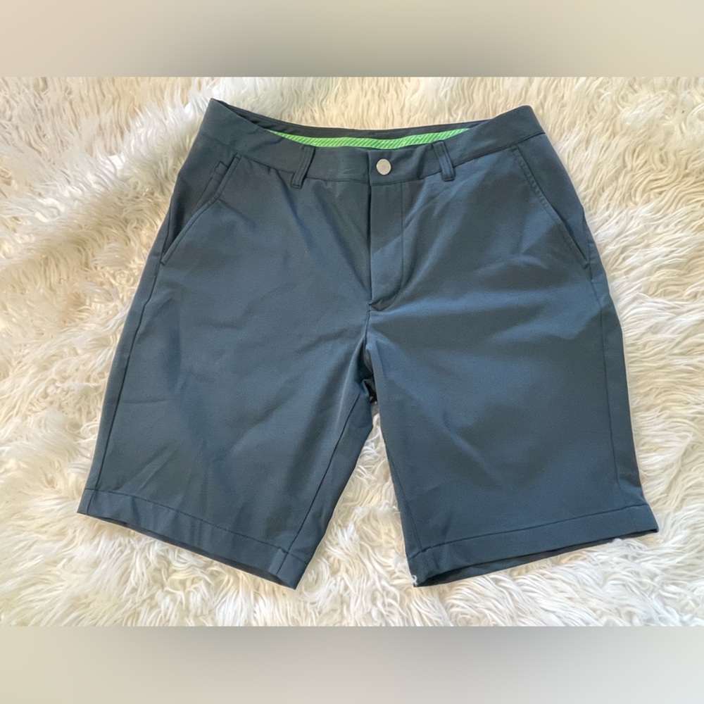 Bonobos Men's Highland Golf Shorts. Size 34 with 10” inseam. GWB00021D-GRZ24